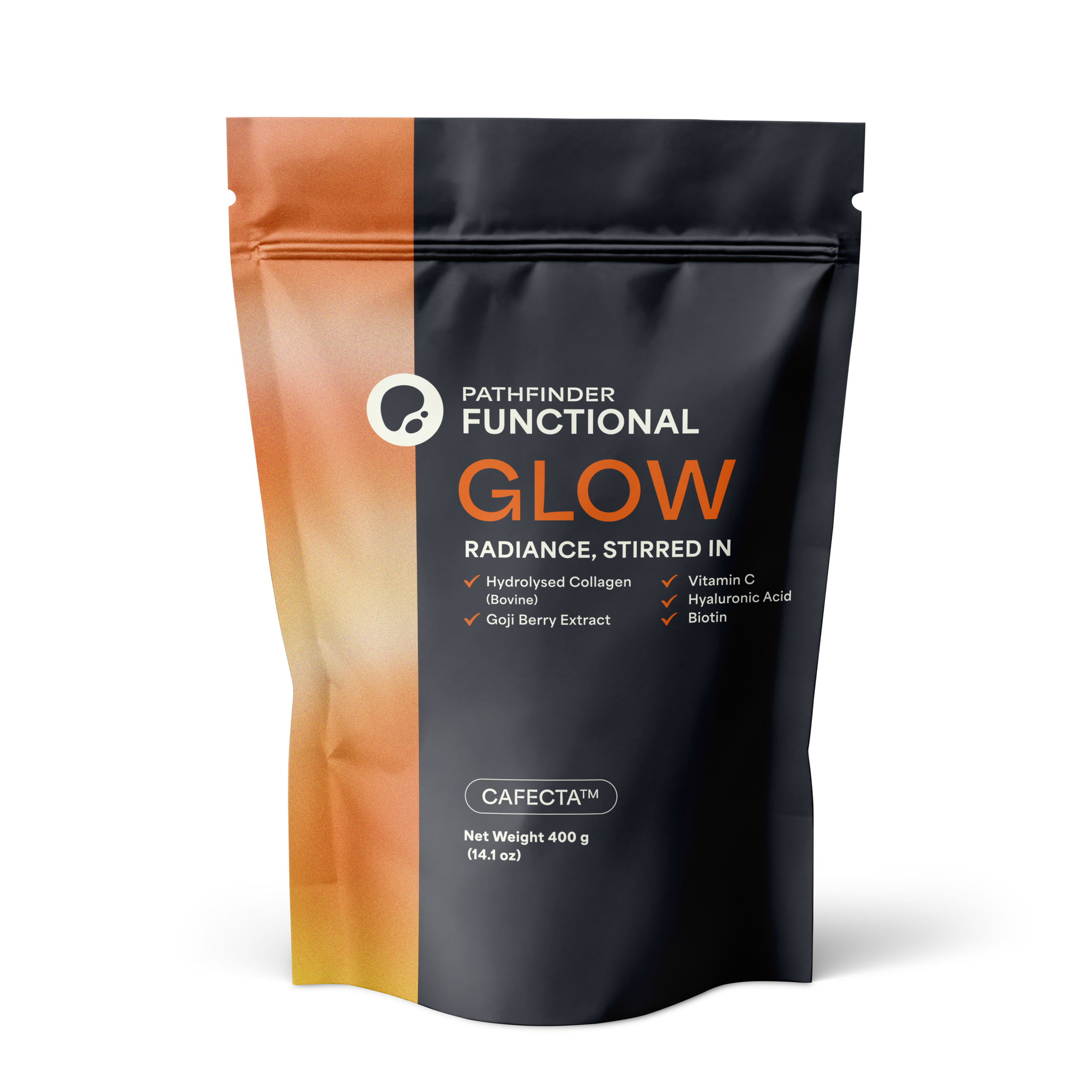 GLOW coffee pouch